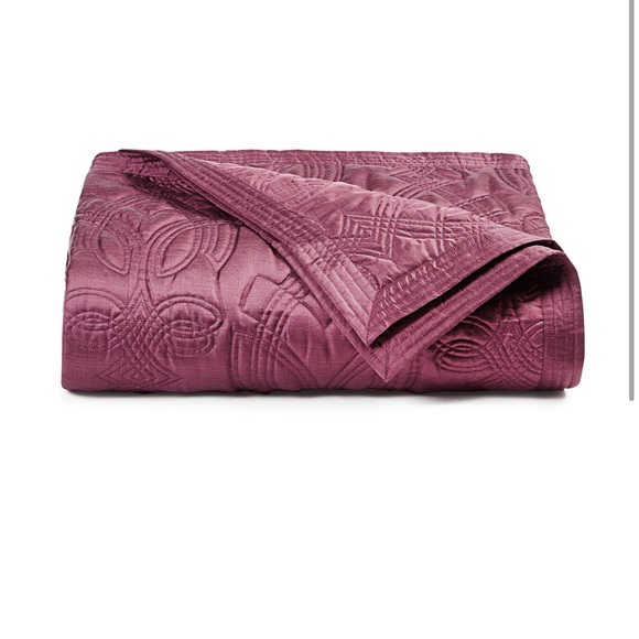 HOTEL COLLECTION Dutch Floral FULL QUEEN COVERLET - Picture 3 of 4